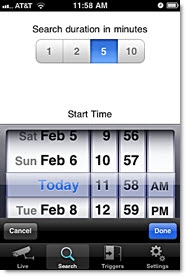 iPhone Surveillance System